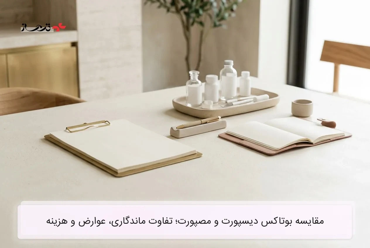 مقایسه بوتاکس دیسپورت و مصپورت؛ تفاوت ماندگاری، عوارض و هزینه