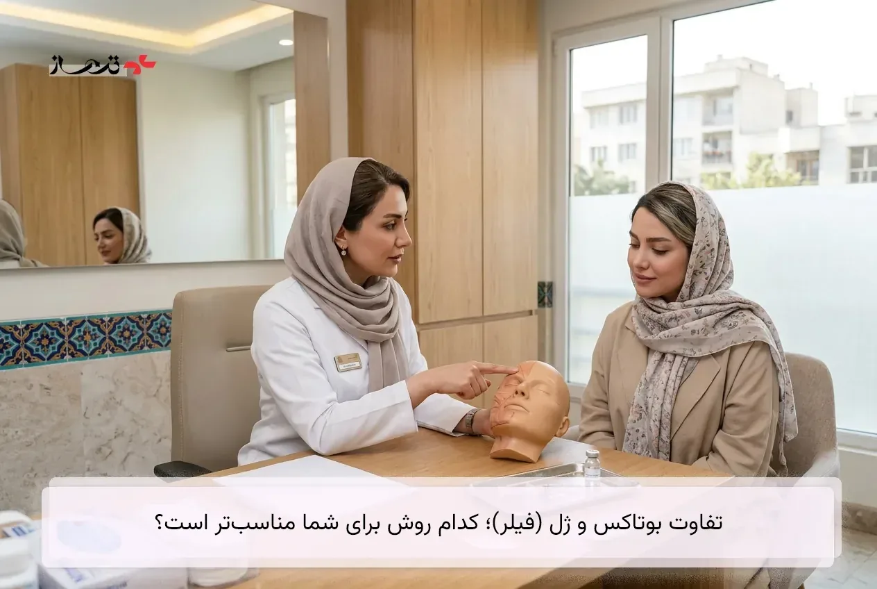 تفاوت بوتاکس و ژل (فیلر)؛ کدام روش برای شما مناسبتر است؟